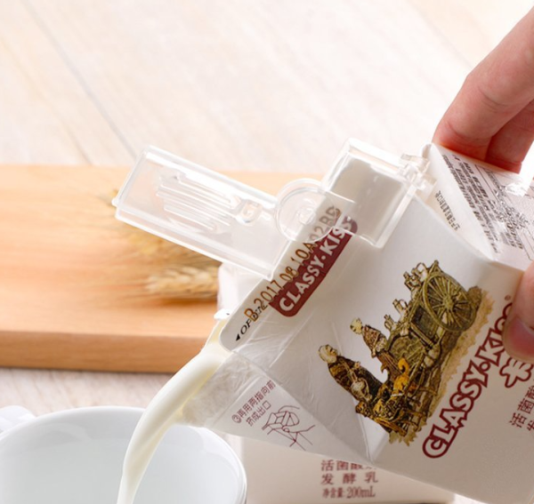 牛奶飲唔晒怕變味？日本主婦激推$24「封口神器」一夾即變密封蓋防漏兼保鮮