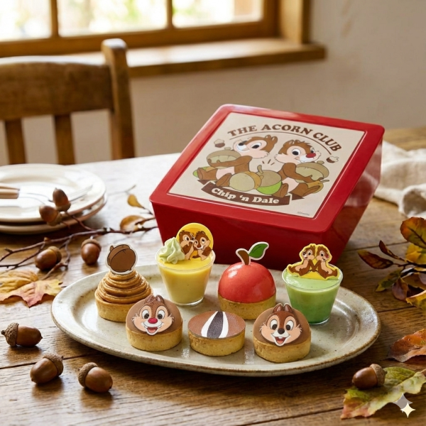 Chip 'n' Dale旺角期間限定餐廳 賀年套餐/節日主題餐點/限定周邊及贈品