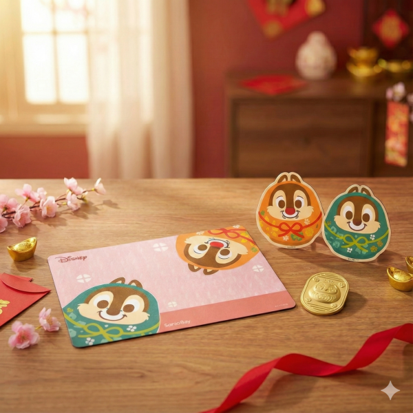 Chip 'n' Dale旺角期間限定餐廳 賀年套餐/節日主題餐點/限定周邊及贈品
