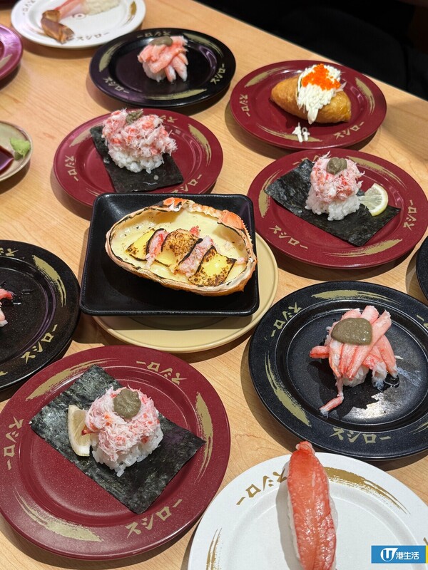 壽司郎1月期間限定新Menu！初登蟹祭 全新忌廉芝士甲羅燒/白玉紅豆湯/章魚燒烏冬 $19起嘆到！
