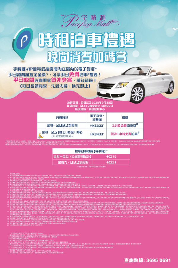 【商場泊車優惠2026】全港近40個大商場免費泊車優惠 消費金額/免費泊幾多小時一覽|持續更新