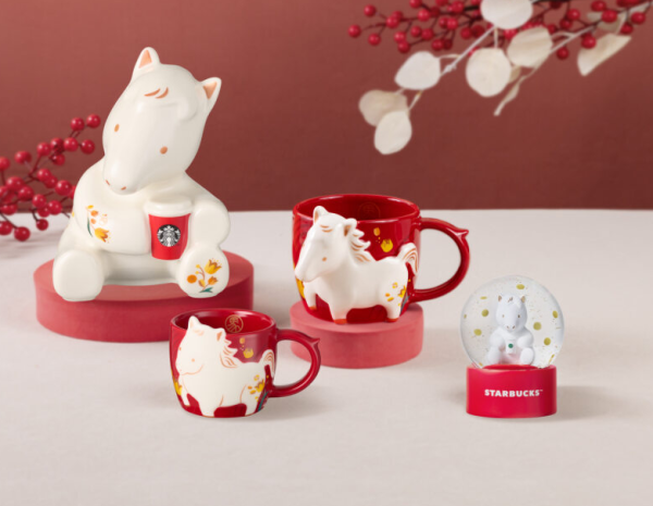 Starbucks全新馬年賀年精品！買杯送咖啡券！必搶招財貓系列 隨行杯/咖啡杯/凍杯/STANLEY系列