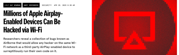 iPhone用戶必睇 AirPlay 一設定竟藏陷阱？連 Free Wi-Fi 即「引狼入室」【即睇 2 招保命貼士】