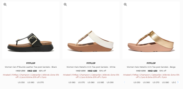 名牌運動鞋/短靴開倉低至3折！最後2日！$180起入手Champion / MIRABELL / FitFlop / Caterpillar