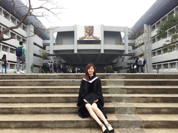 TVB最佳女新人倪嘉雯中大畢業照曝光！青澀容貌震撼網民：咁樣先係國民初戀