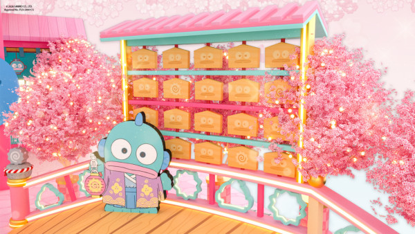 全港首個水怪HANGYODON新春花庭園！6米高日式溫泉風呂/逾200款Sanrio周邊