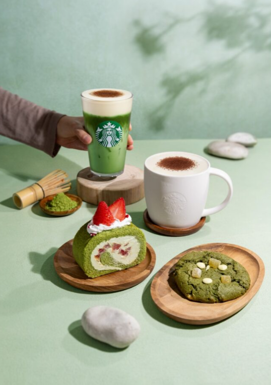 Starbucks全新草莓柚子康普茶！必食馬鈴薯芝士貝果/抹茶士多啤梨卷/抹茶麻糬曲奇！