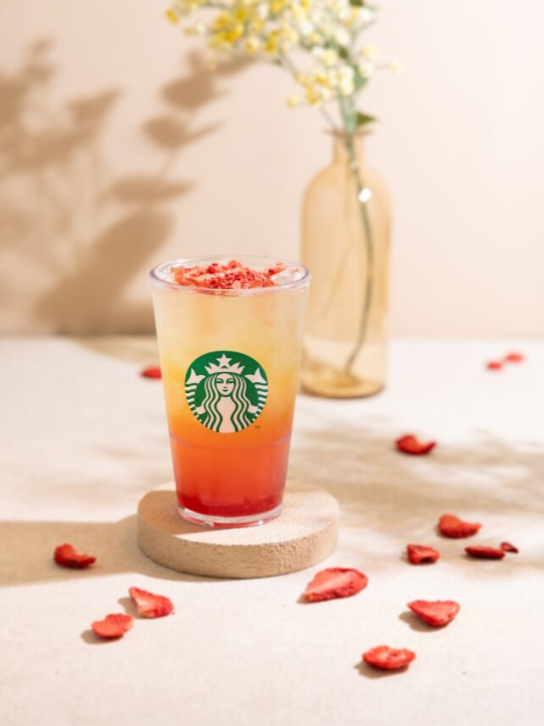 Starbucks全新草莓柚子康普茶！必食馬鈴薯芝士貝果/抹茶士多啤梨卷/抹茶麻糬曲奇！