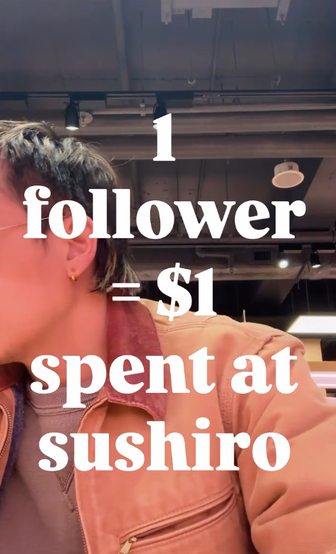 港產藝人挑戰壽司郎「$0埋單」！叫7樣嘢飲水飽　店員幾度確認極尷尬