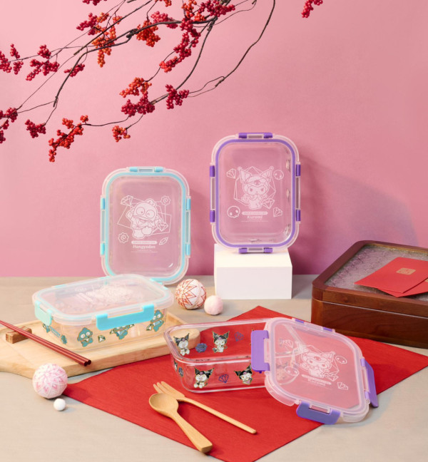 Sanrio精品換領攻略｜7-Eleven免費換全新Kuromi/水怪玻璃密實盒！1L大容量+可入微波爐 附換領懶人包