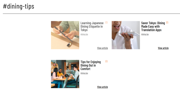 照片來源:GO TOKYO Gourmet官方網站 照片來源:GO TOKYO Gourmet官方網站