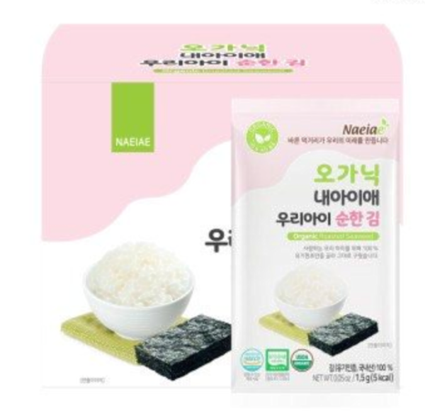 4. Naeiae 韓國幼兒紫菜鎘:超標30.5倍鉛:超標1.4倍