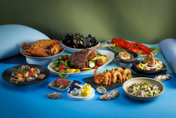 海洋公園萬豪酒店自助餐買1送1！人均$299起 任食蟹腳/麵包蟹/燒美國牛板腱扒/西京燒青魚！
