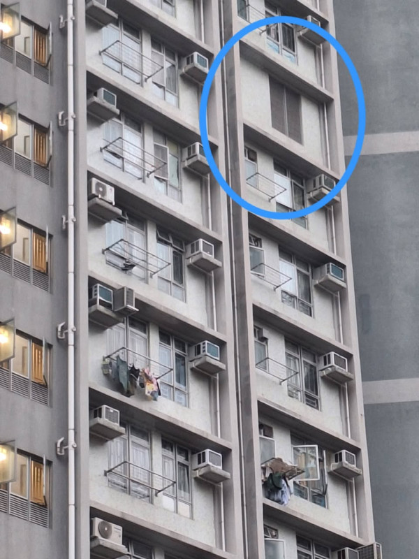 黃大仙上邨驚現神秘密封單位。圖片來源：Facebook@黃大仙區