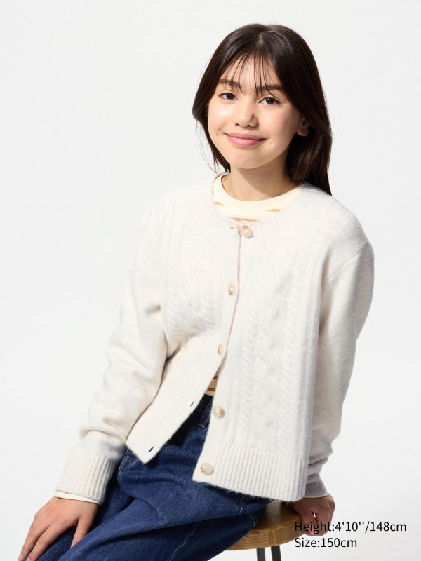 UNIQLO童裝針織外套爆紅（圖片來源：UNIQLO）