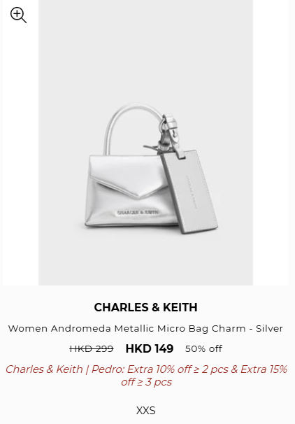 Charles&Keith開倉低至3折！手袋/銀包/鞋履最平$134！雲朵包/流浪包/Tote Bag $269起
