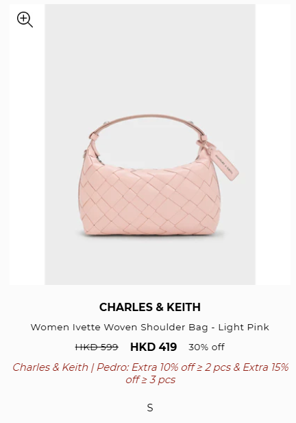 Charles&Keith開倉低至3折！手袋/銀包/鞋履最平$134！雲朵包/流浪包/Tote Bag $269起