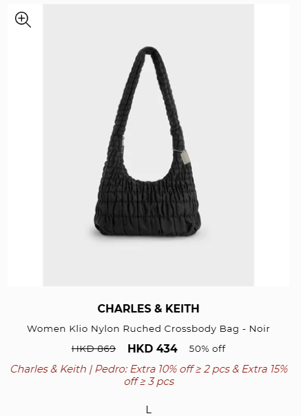 Charles&Keith開倉低至3折！手袋/銀包/鞋履最平$134！雲朵包/流浪包/Tote Bag $269起