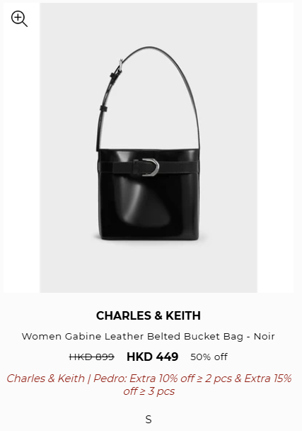 Charles&Keith開倉低至3折！手袋/銀包/鞋履最平$134！雲朵包/流浪包/Tote Bag $269起
