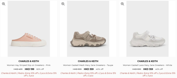 Charles&Keith開倉低至3折！手袋/銀包/鞋履最平$134！雲朵包/流浪包/Tote Bag $269起