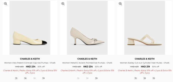 Charles&Keith開倉低至3折！手袋/銀包/鞋履最平$134！雲朵包/流浪包/Tote Bag $269起