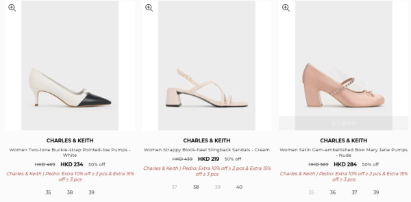 Charles&Keith開倉低至3折！手袋/銀包/鞋履最平$134！雲朵包/流浪包/Tote Bag $269起