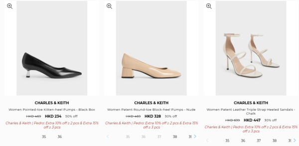 Charles&Keith開倉低至3折！手袋/銀包/鞋履最平$134！雲朵包/流浪包/Tote Bag $269起