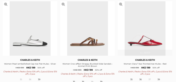 Charles&Keith開倉低至3折！手袋/銀包/鞋履最平$134！雲朵包/流浪包/Tote Bag $269起