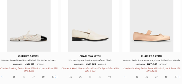 Charles&Keith開倉低至3折！手袋/銀包/鞋履最平$134！雲朵包/流浪包/Tote Bag $269起