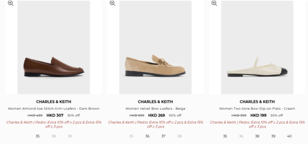 Charles&Keith開倉低至3折！手袋/銀包/鞋履最平$134！雲朵包/流浪包/Tote Bag $269起