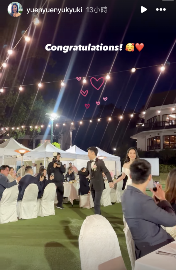 TVB新聞女神林婷婷結婚！老公身份曝光同為主播！低胸婚紗出嫁晒婚照：餘生請多多指教