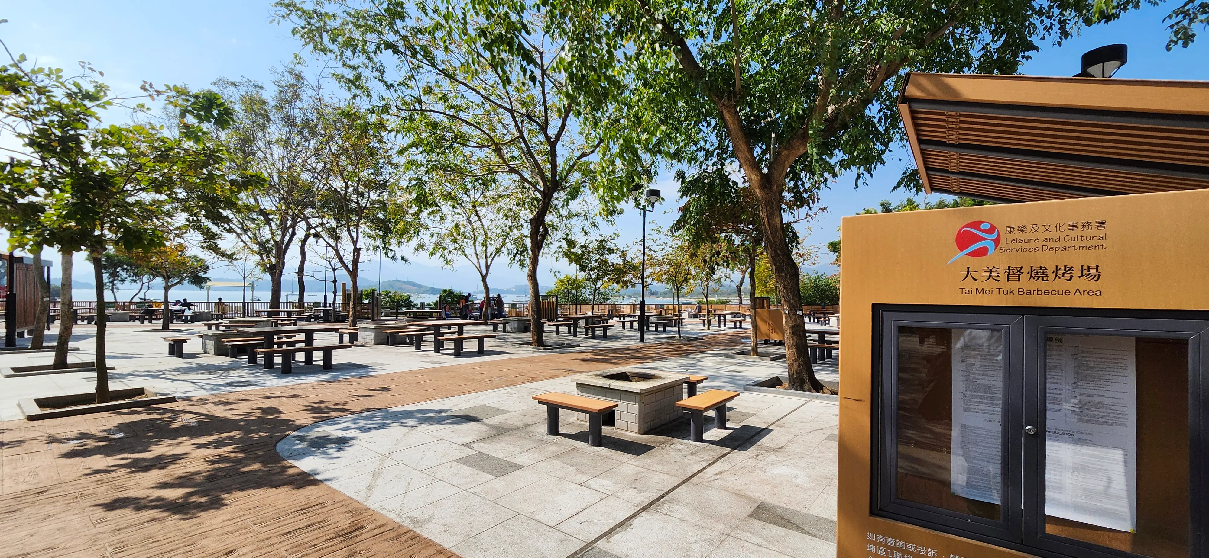 大美督燒烤場正式重開！40 個海景爐全數翻新　網民直擊最新實況：變到咁靚嘅？暫時未算多人