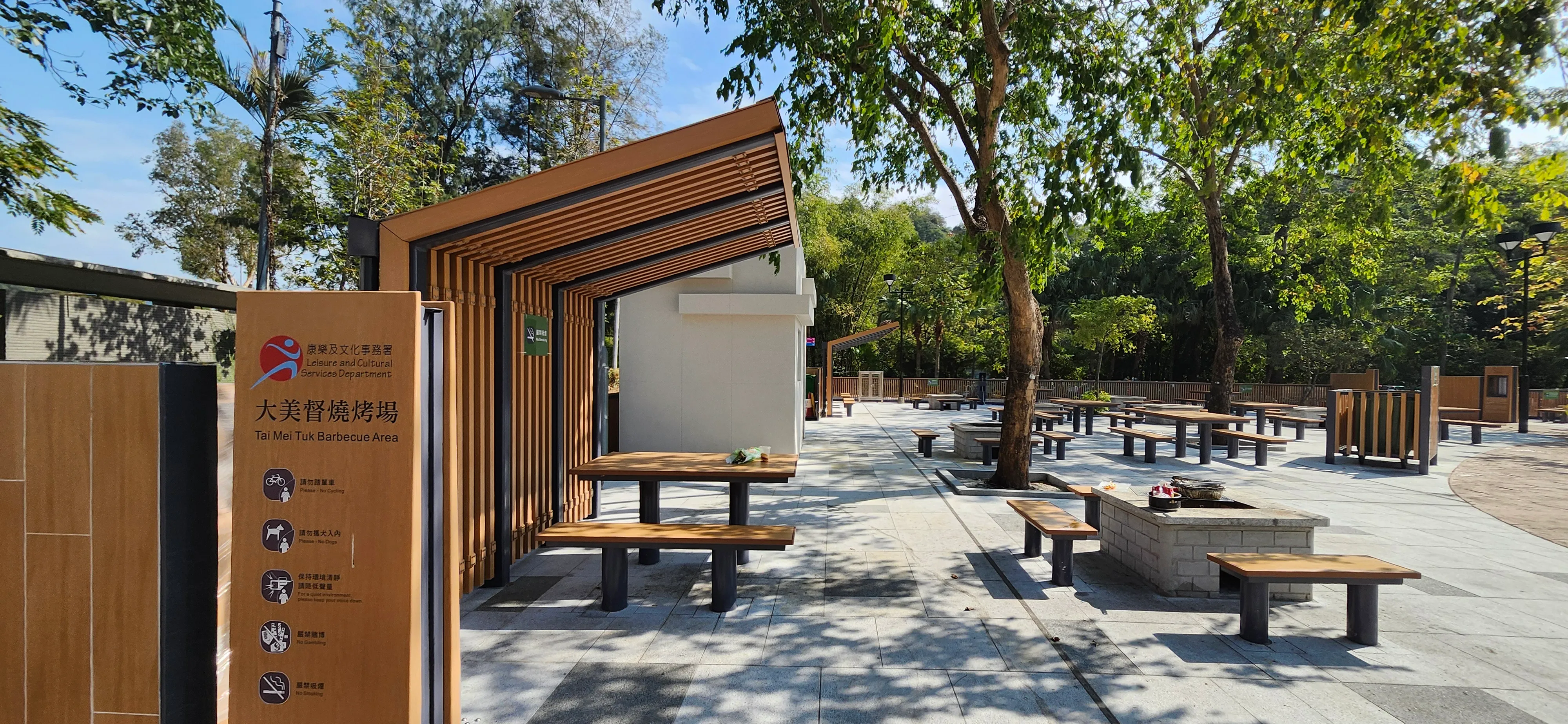 大美督燒烤場正式重開！40 個海景爐全數翻新　網民直擊最新實況：變到咁靚嘅？暫時未算多人