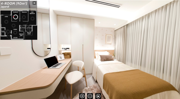 新加坡組屋大過香港居屋1倍？3房單位大近400呎 港人唏噓：香港廁所瞓覺分分鐘同一間房