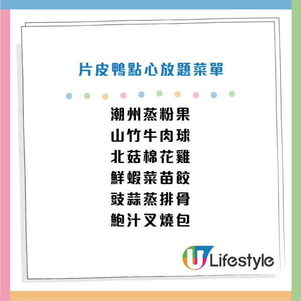 連鎖酒樓2小時片皮鴨點心放題優惠！人均$88起 任食逾30款點心美食 再送鮑魚+瑤柱灌湯餃！