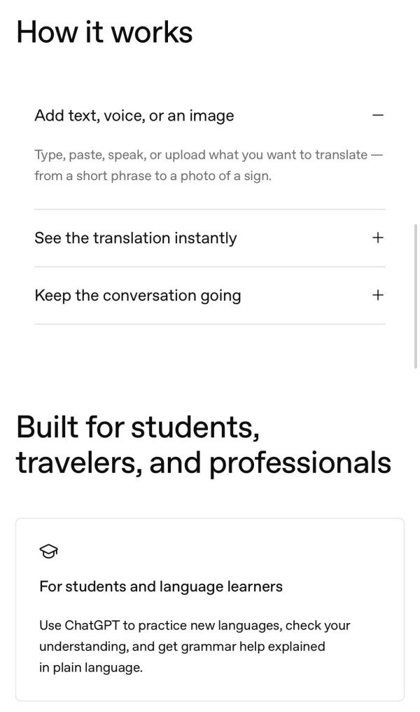 Google Translate 勁敵 OpenAI 推 ChatGPT 翻譯神器 免登入、免提示詞、50+語言【可選翻譯風格】