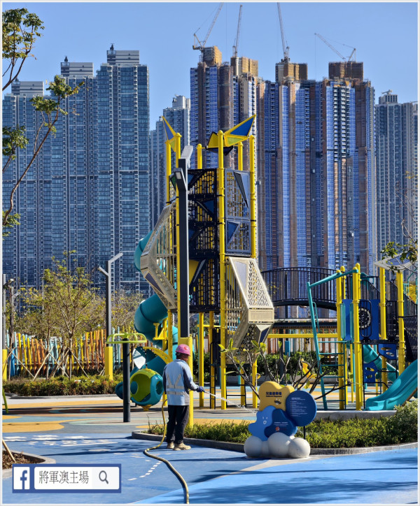 將軍澳南公園2期開放！玩盡中央大草坪/單車公園　親子放電「景觀水池」打卡新熱點