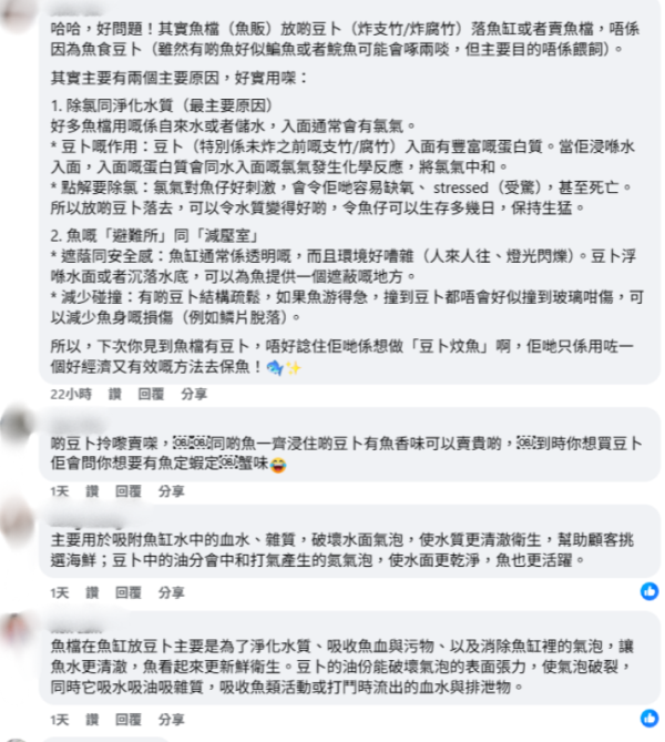 街市魚缸點解放「豆卜」？誤會係餵魚就大錯特錯！專家揭隱藏功用：原來係吸呢樣嘢