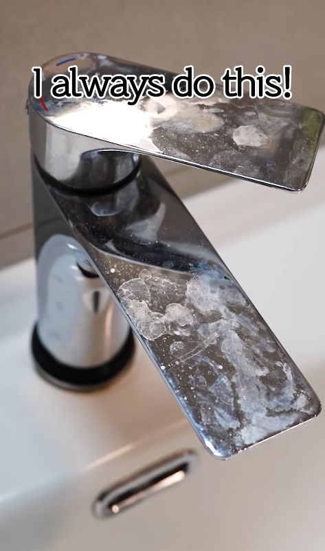 外國主婦實測「薯仔擦玻璃」奇招！水垢秒消失變新一樣　錫紙擦水龍頭效果嚇窒你