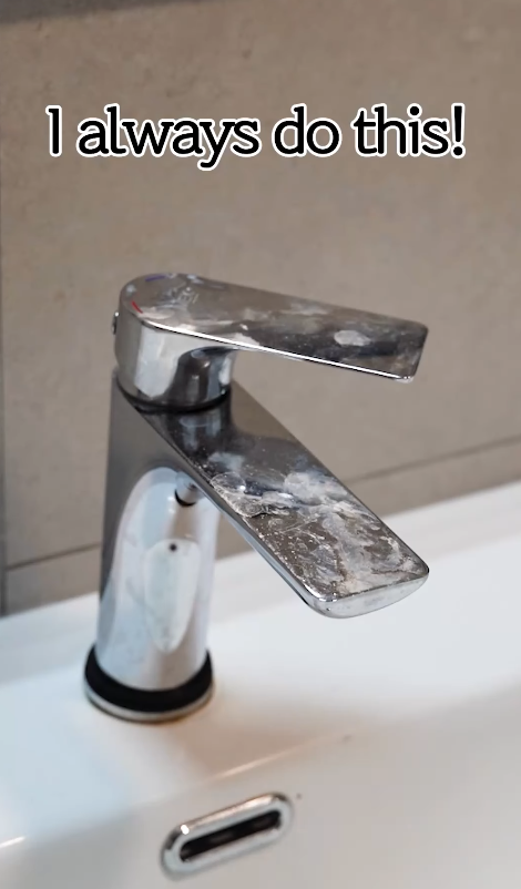 外國主婦實測「薯仔擦玻璃」奇招！水垢秒消失變新一樣　錫紙擦水龍頭效果嚇窒你