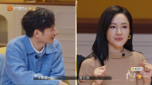 李施嬅車崇健分手（圖片來源：微博@再見愛人）