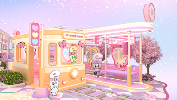 Esther Bunny新春櫻花限定店登場!必打卡4米高櫻花樹/巨型韓服粉紅兔兔