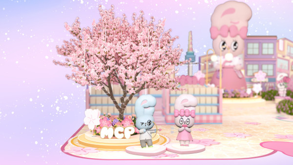 Esther Bunny新春櫻花限定店登場!必打卡4米高櫻花樹/巨型韓服粉紅兔兔