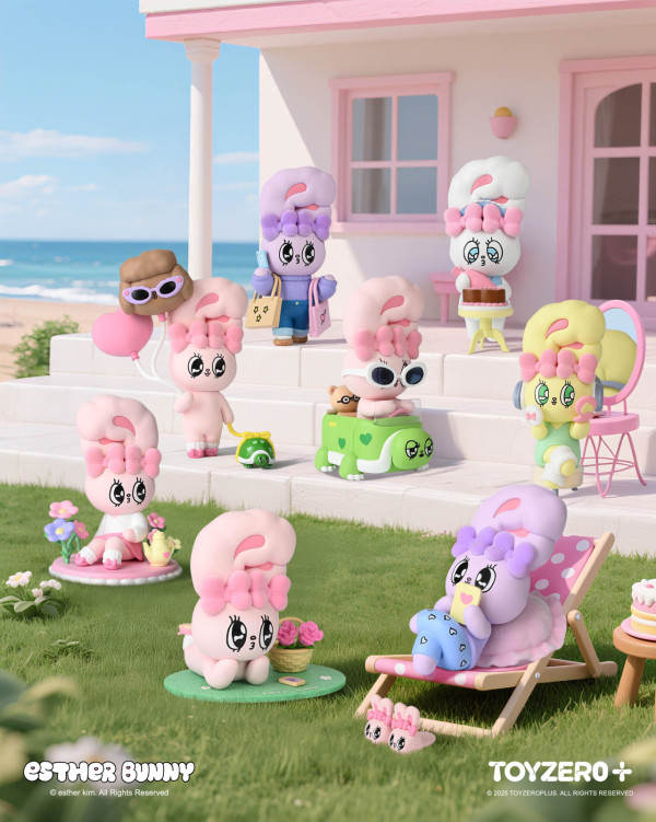 Esther Bunny新春櫻花限定店登場！必打卡4米高櫻花樹/巨型韓服粉紅兔兔