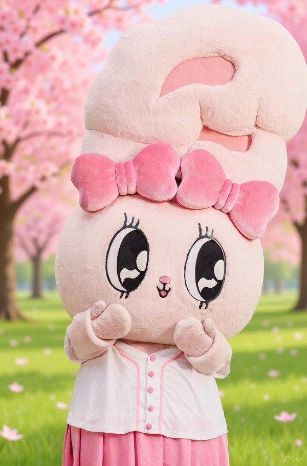 Esther Bunny新春櫻花限定店登場!必打卡4米高櫻花樹/巨型韓服粉紅兔兔