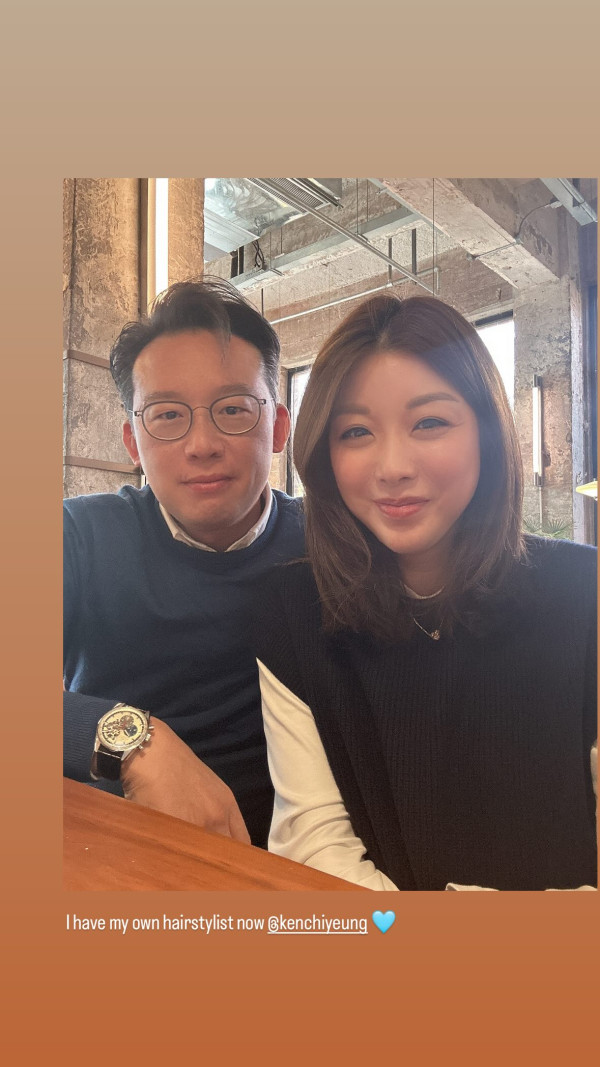 前港姐離婚兩次後再覓第三春新戀情 公開認愛廿年好友「霸氣總裁」：原來是這樣的