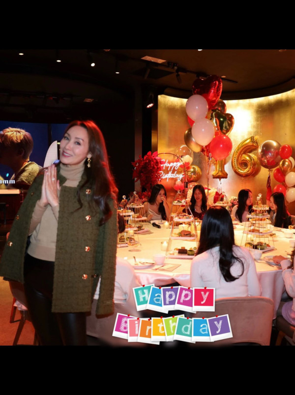 郭可盈愛女16歲生日收巨型鑽戒水晶皇冠 奢華排場似名媛派對震撼網民