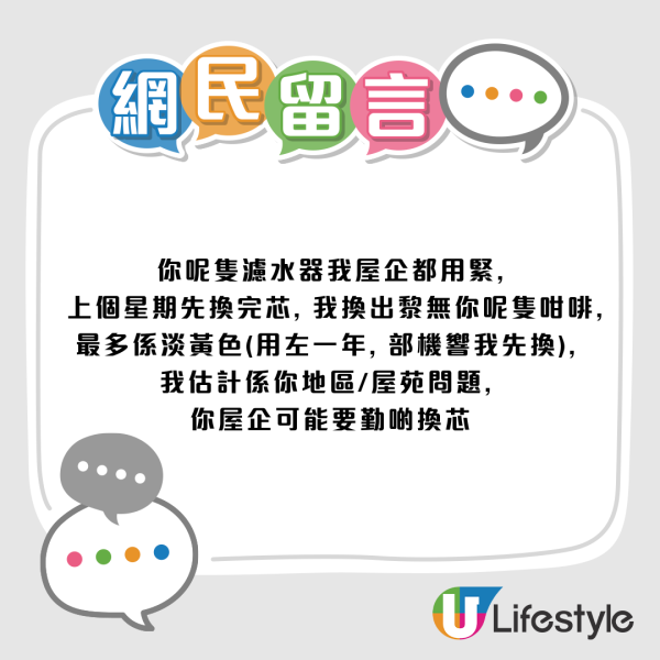 換濾水器驚變「泥水啡色」超髒！污糟過水喉水？專家揭3大換芯徵兆、濾芯比較