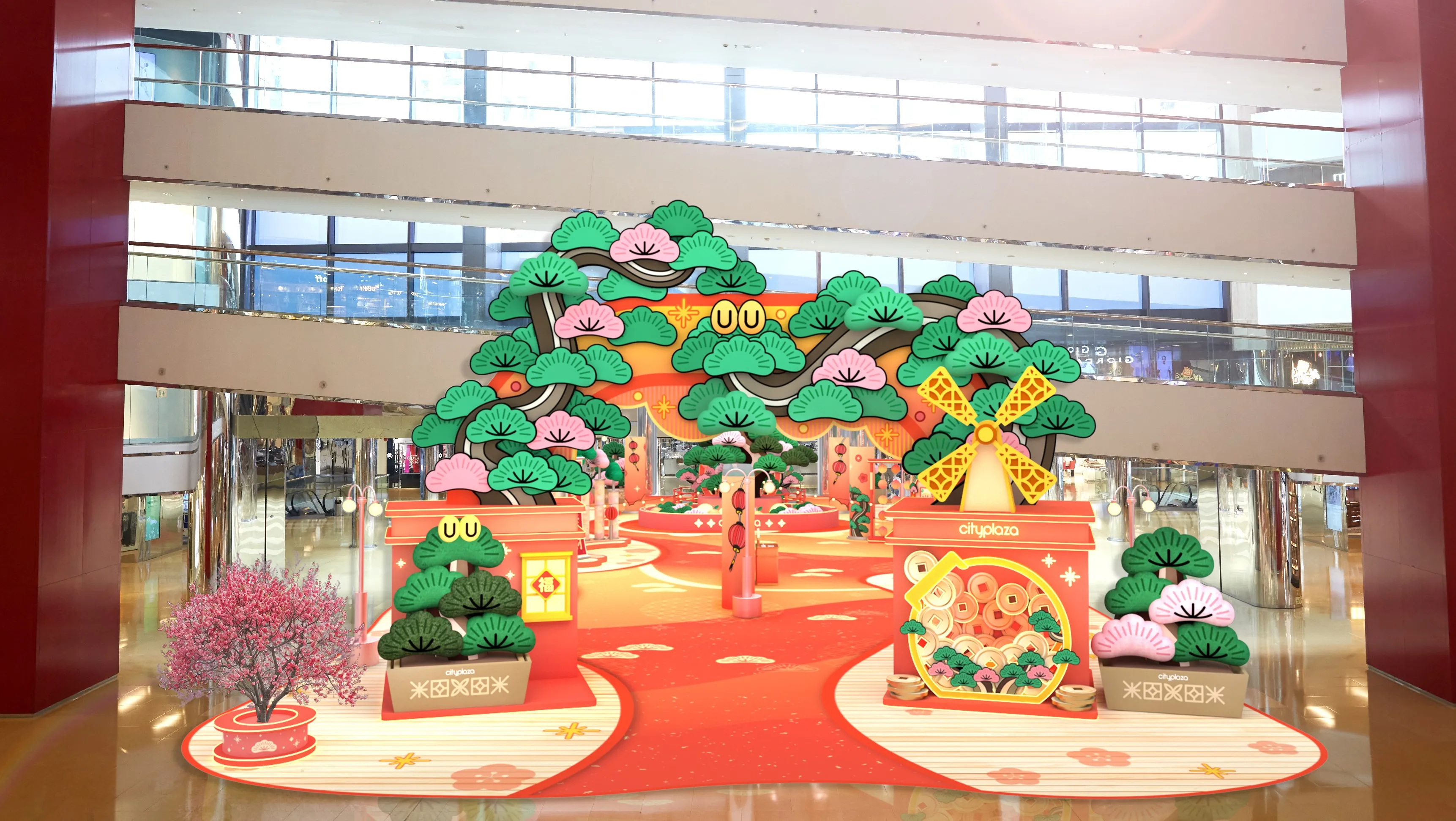 太古城中心《福運松林》（相片由主辦單位提供）