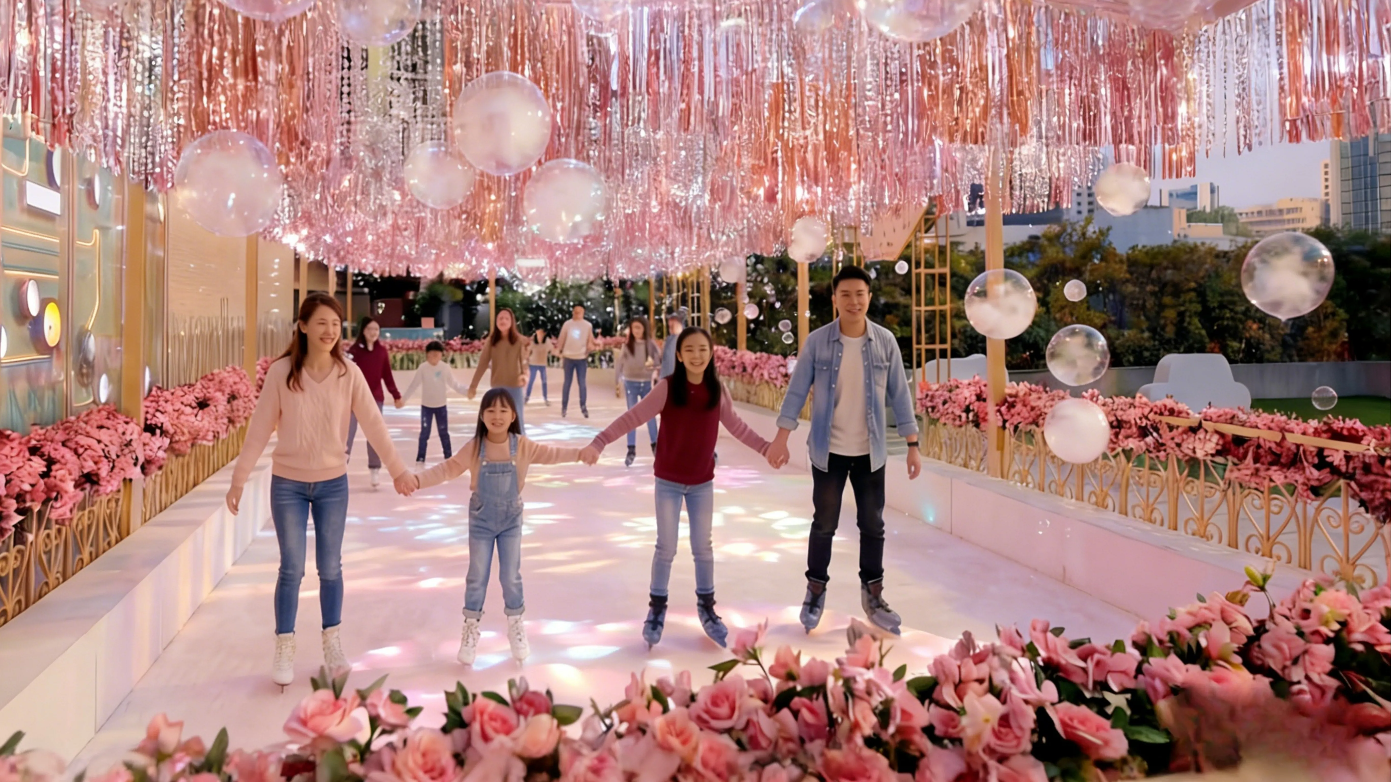 荃灣廣場「光影花見．幸福小馬園」（相片由主辦單位提供）